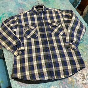 Vintage Quilted Down Shirt/Jacket